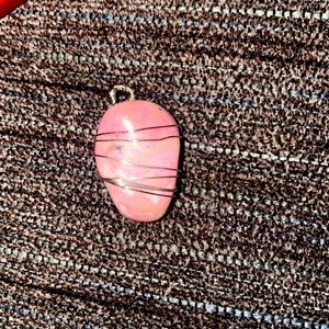 Simple Rhodonite Necklace